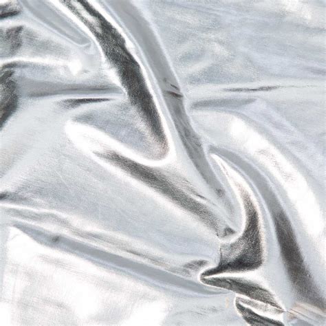 Silver Lame Fabric 